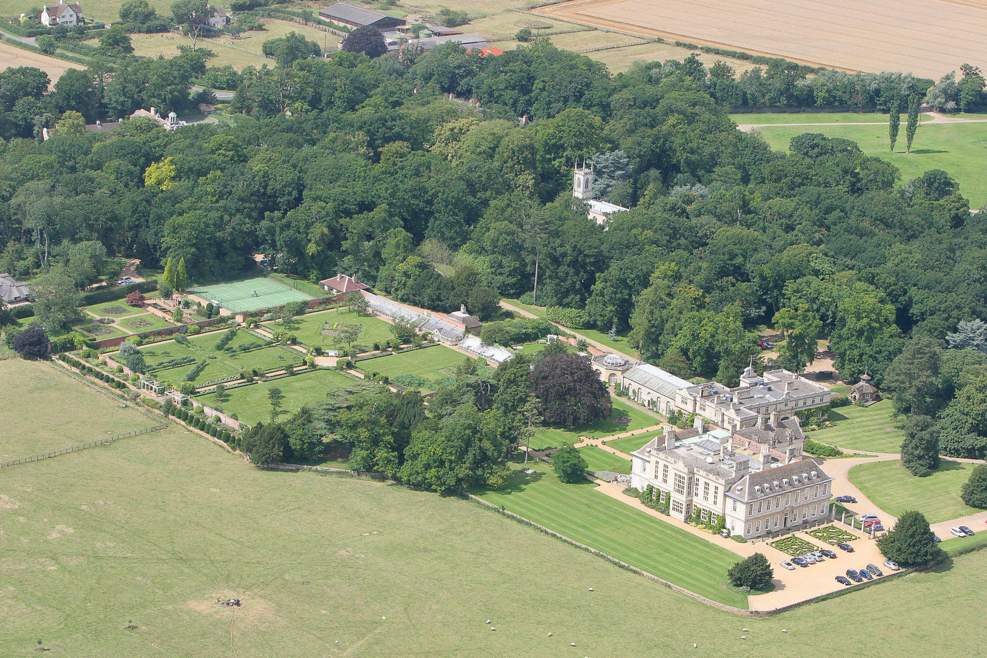 Stapleford Park Hotel & Spa Melton Mowbray Exterior photo